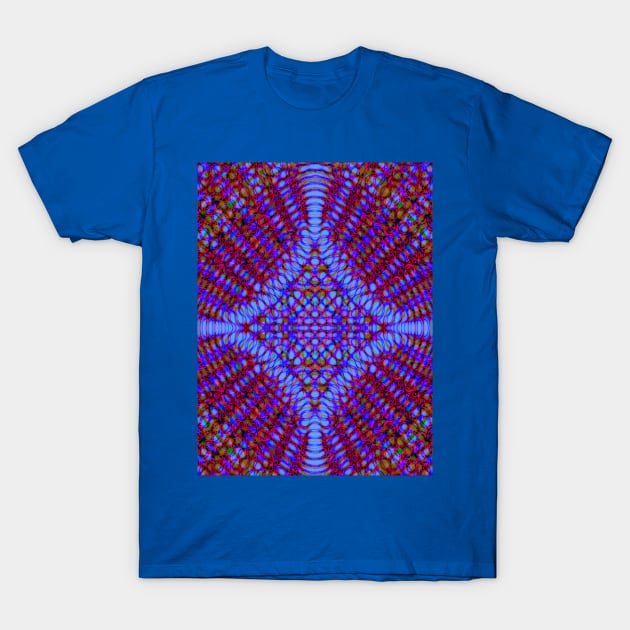 Kaleidoscope Fractal T-Shirt by Art by Deborah Camp